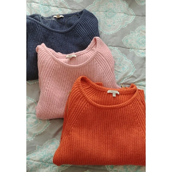 ONLY 3 COLORS! ❗Appraisal navy blue knit sweater - Picture 2 of 5